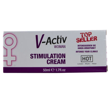 Crème stimulante v-activ pour femmes 50 ml – HOT