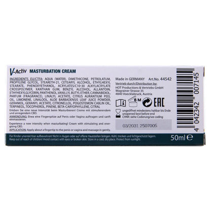 Crème de masturbation chaude au cbd unisexe 100 ml – HOT