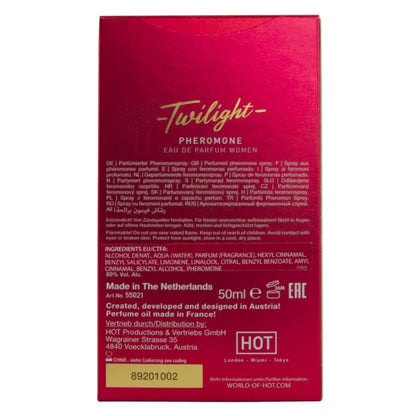 Parfum pheromone twilight pour femme 50 ml – HOT