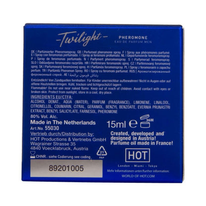 Parfum pheromone twilight pour homme 15 ml – HOT