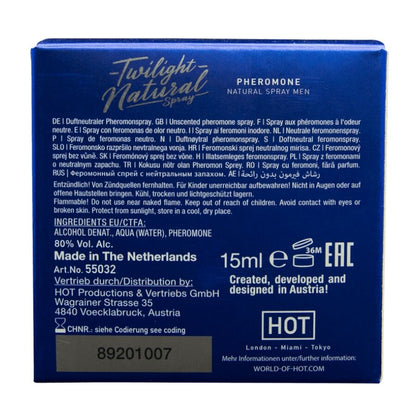 Twilight pheromone naturelle pour hommes 15 ml – HOT