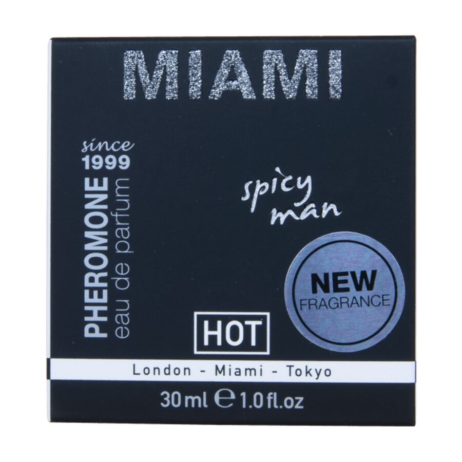 Parfum aux phéromones miami spicy man 30 ml – HOT