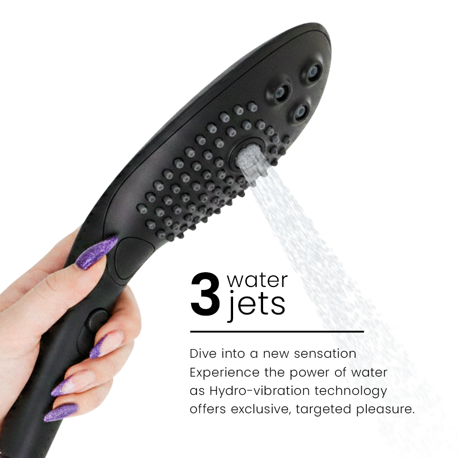 Stimulateur clitoridien pommeau de douche stimulant clitorial wave noir – Womanizer