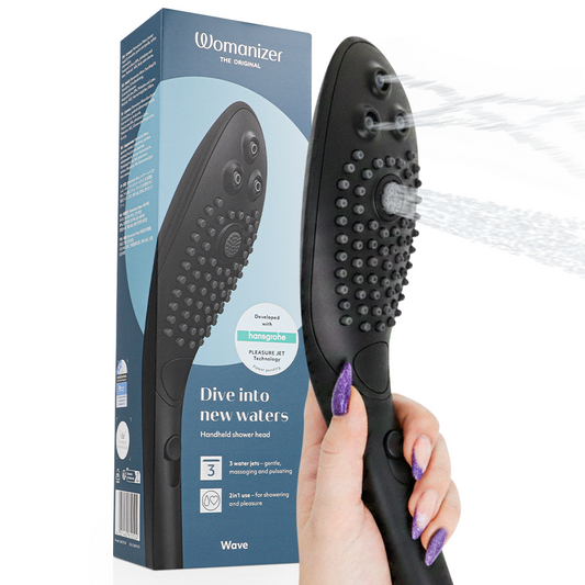 Stimulateur clitoridien pommeau de douche stimulant clitorial wave noir – Womanizer