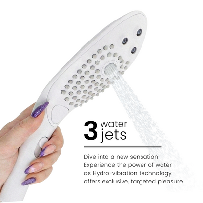 Stimulateur clitoridien pommeau de douche stimulant clitorial wave blanc – Womanizer