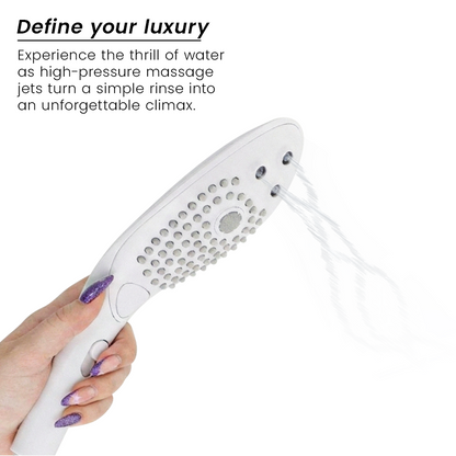 Stimulateur clitoridien pommeau de douche stimulant clitorial wave blanc – Womanizer
