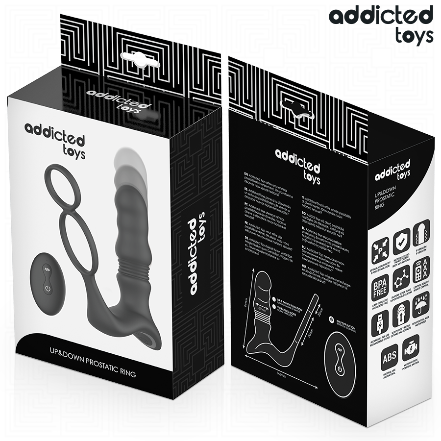Anneau prostatique up&down – Addicted Toys