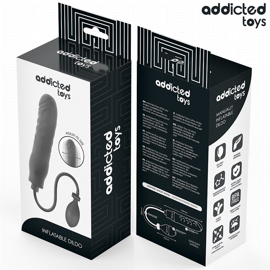 Godemichet gonflable modèle 3 – Addicted Toys