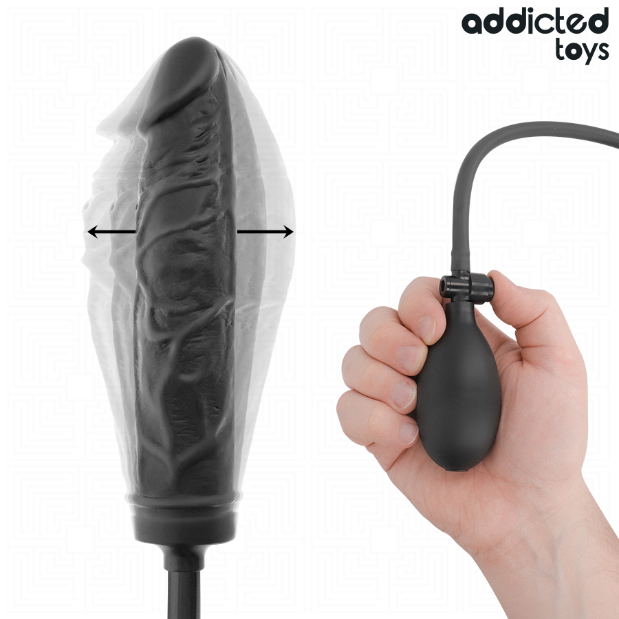 Godemichet gonflable modèle 4 – Addicted Toys