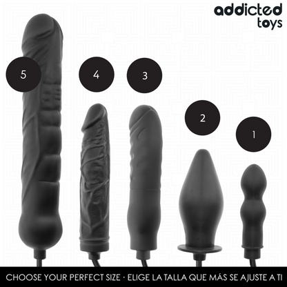Godemichet gonflable XL modèle 5 – Addicted Toys