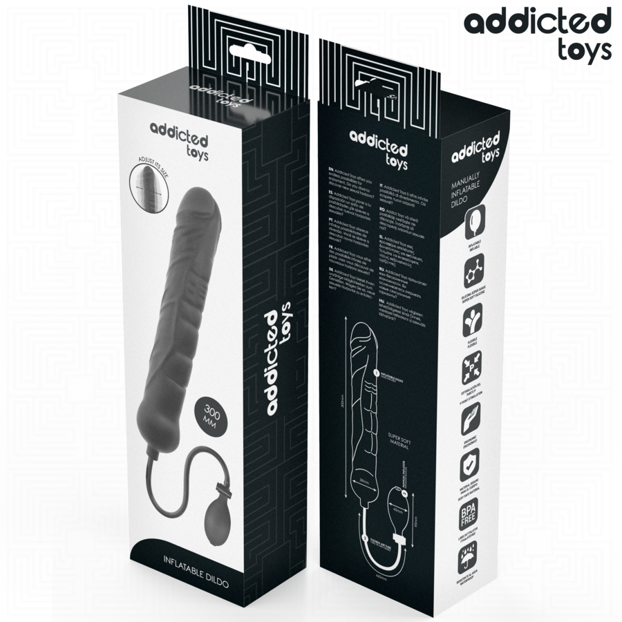 Godemichet gonflable XL modèle 5 – Addicted Toys