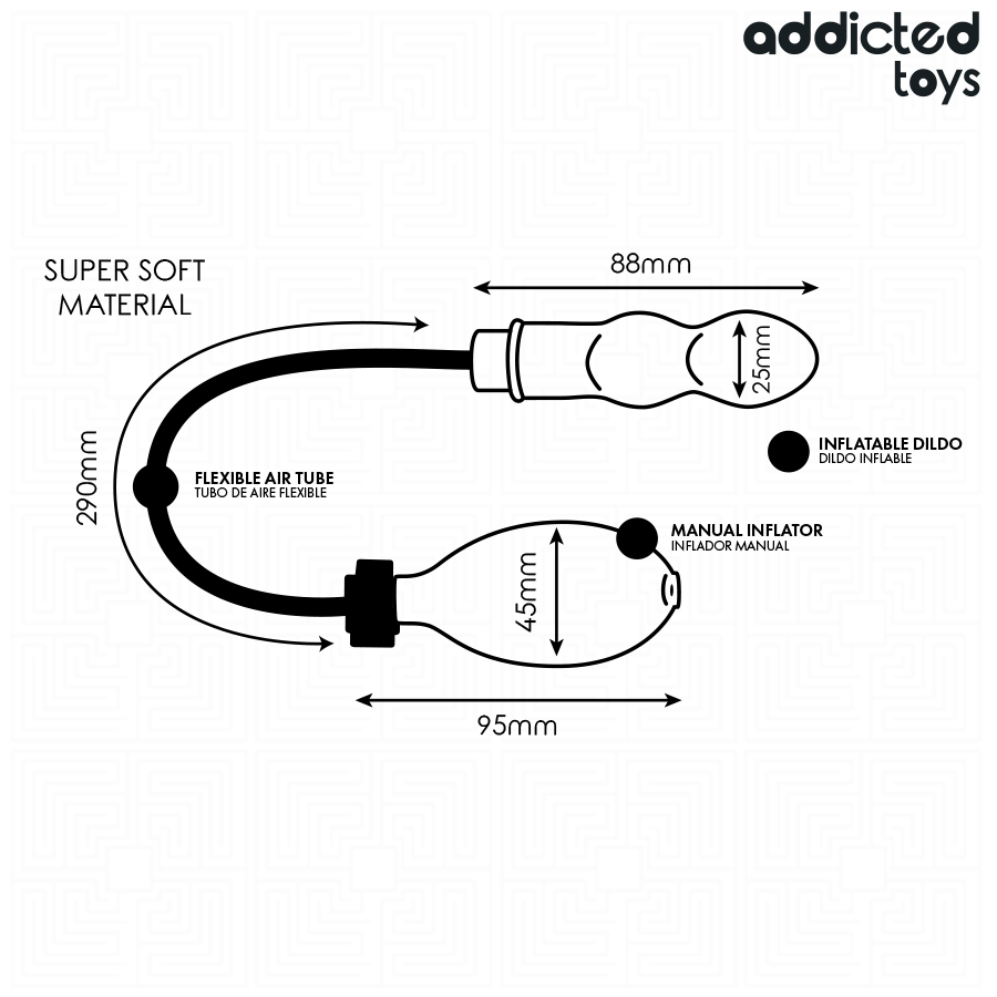 Plug anal gonflable modèle 1 – Addicted Toys