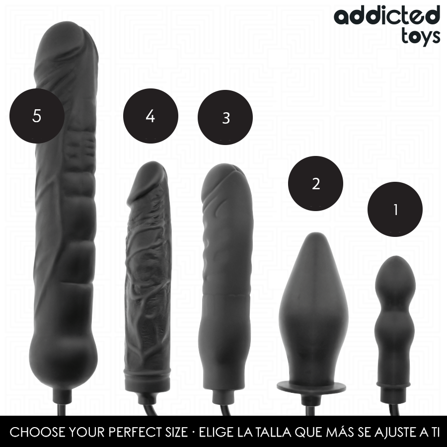 Plug anal gonflable modèle 1 – Addicted Toys