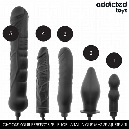 Plug anal gonflable modèle 1 – Addicted Toys