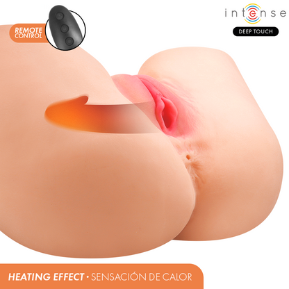 Julia masturbateur vaginal avec succion chaleur vibration et effets vocaux avec
