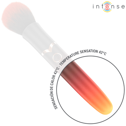 Vibrateur emilia brosse vibrante chauffante 16 cm – Intense