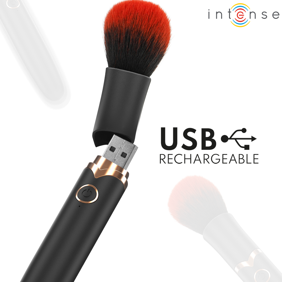 Vibrateur emilia brosse vibrante chauffante 16 cm – Intense