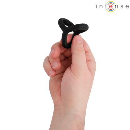 John anneau triple ajustable pour le pénis modèle 4 – Intense