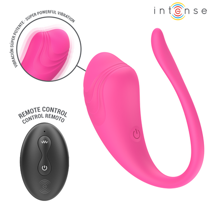 Vibrateur œuf vibrant olivia rose avec télécommande – Intense