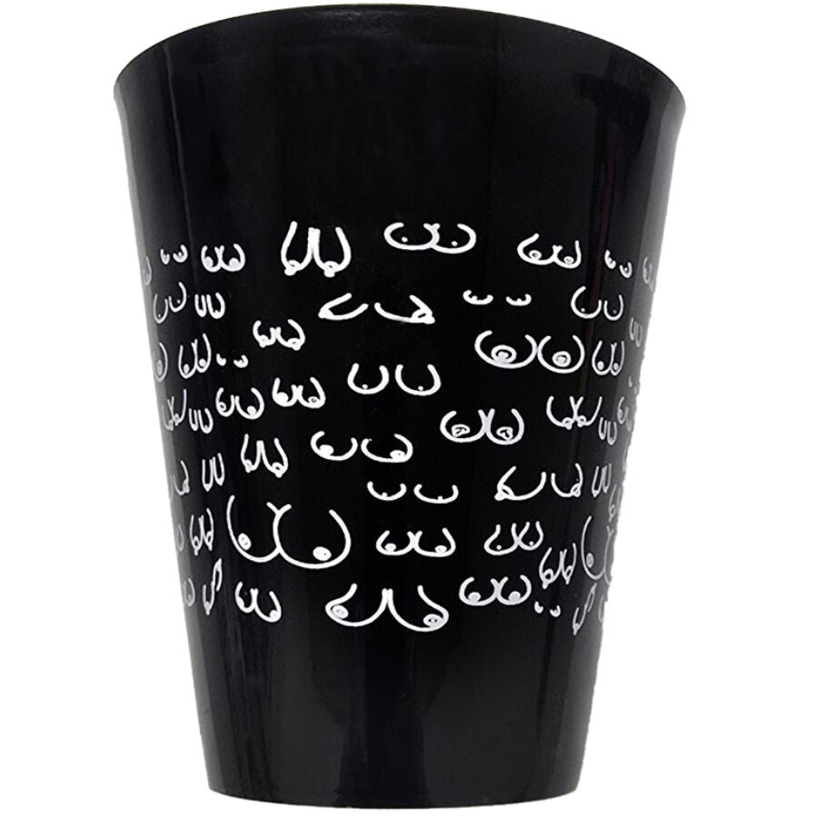Tasse noir 500 ml avec seins blancs – Diablo Picante