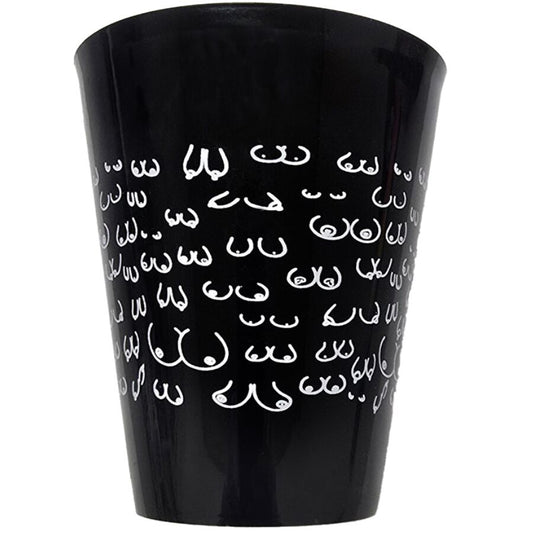 Tasse noir 500 ml avec seins blancs – Diablo Picante