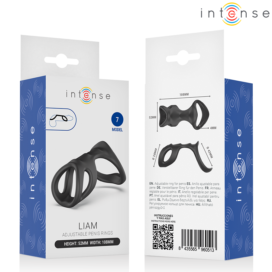 Liam anneau pénis modèle 7 – Intense