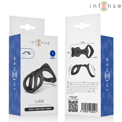 Liam anneau pénis modèle 7 – Intense