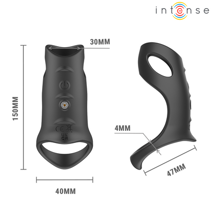 Vibrateur jerome anneau pénis vibrant réglable modèle 12 – Intense