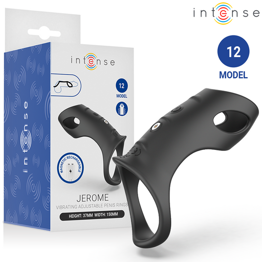 Vibrateur jerome anneau pénis vibrant réglable modèle 12 – Intense