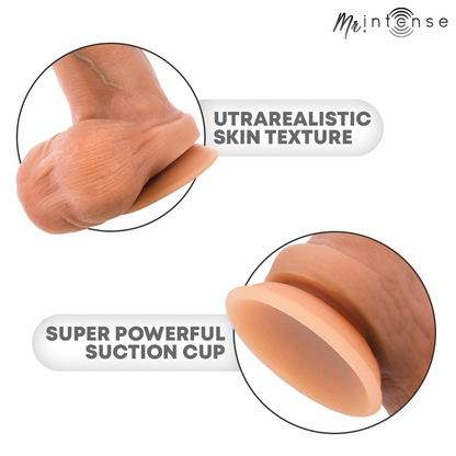 Bruce s pénis ultra-réaliste avec testicules 17,8 cm -ø- 4 cm – Mr Intense