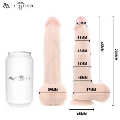 Bruce m pénis ultra-réaliste avec testicules 20 cm -ø- 4,5 cm – Mr Intense