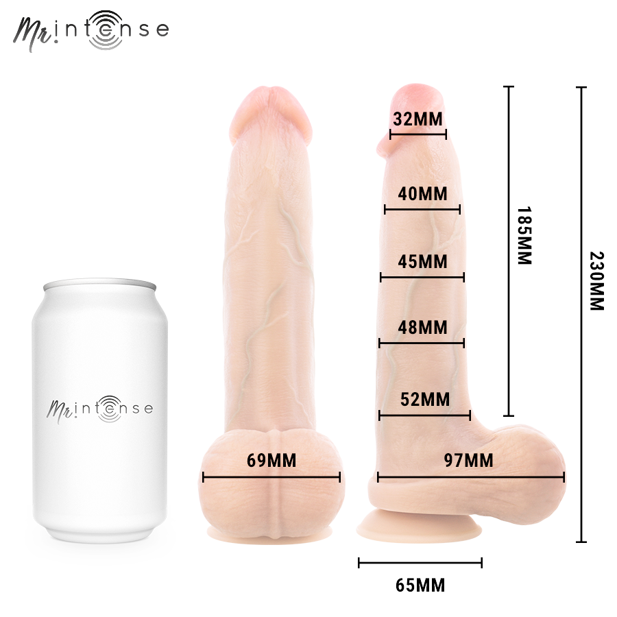 Bruce l pénis ultra-réaliste avec testicules 23 cm -ø- 5,2 cm – Mr Intense