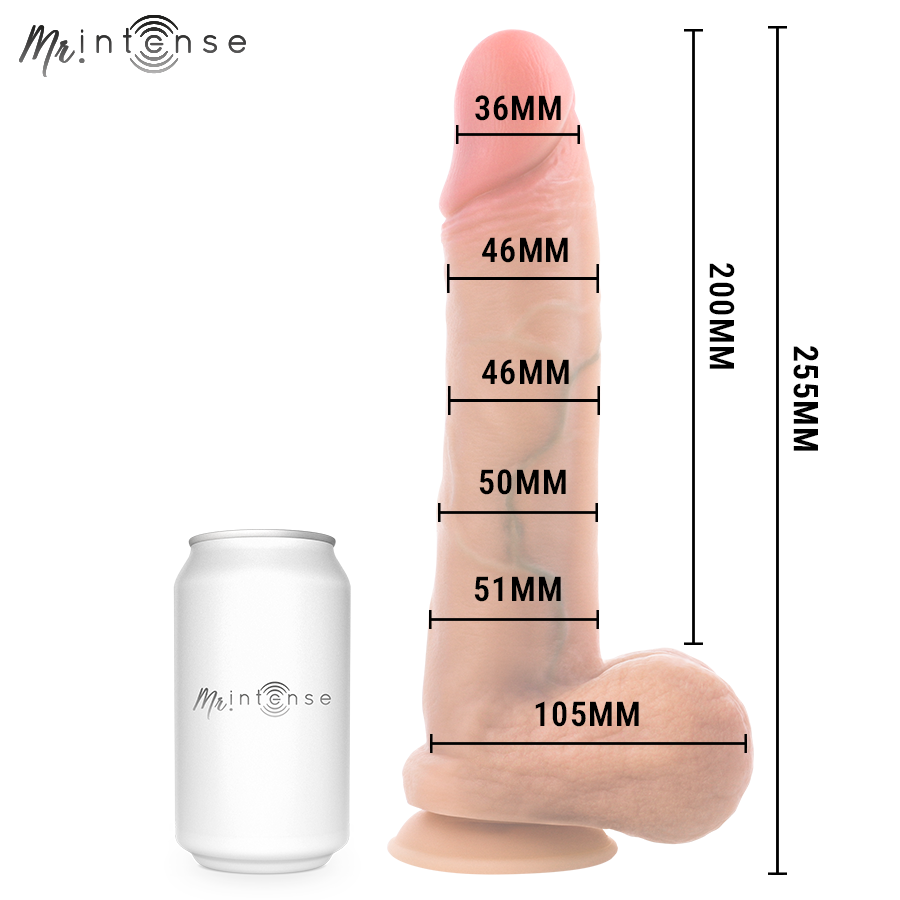 Gary XL pénis ultra-réaliste avec testicules 25,5 cm -ø- 5,1 cm – Mr Intense