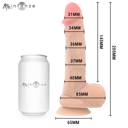 Danny pénis ultra-réaliste avec éjaculation et testicules 20,5 cm -ø- 4 cm – Mr Intense