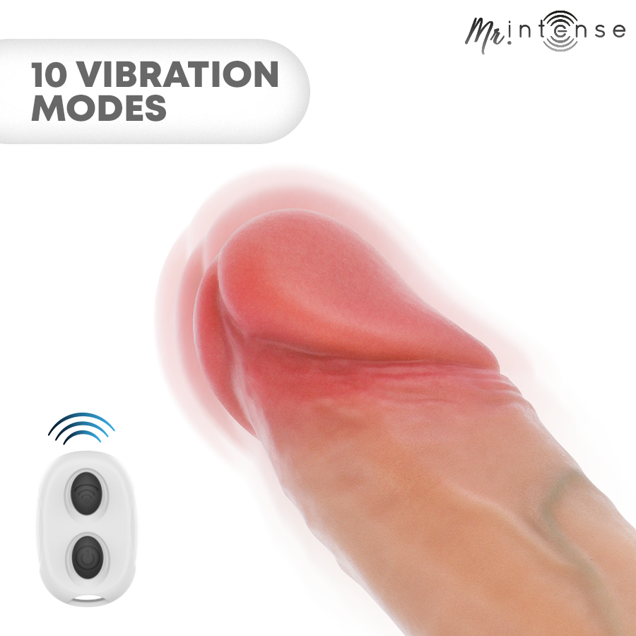 Vibrateur arnold m manchon pénis vibrant ultra-réaliste 14,5 cm -ø- 4 cm – Mr Intense