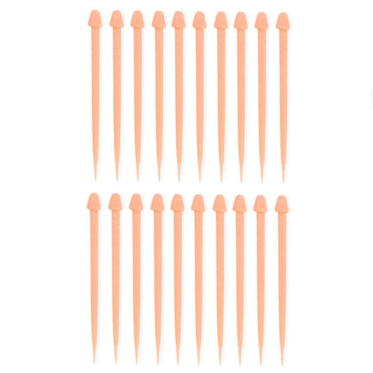 Bâtonnets pénis araignées pour viande 20 unités – Diablo Picante