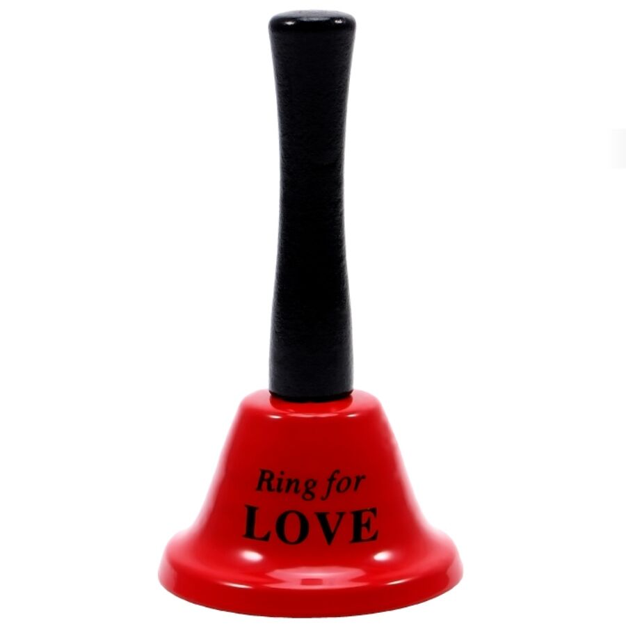 Cloche à main rouge « anneau d'amour » – Diablo Picante