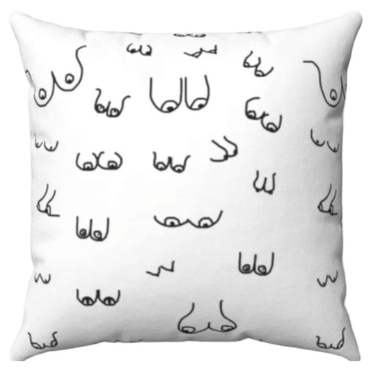 Coussin de seins 30 x 30 blanc – Diablo Picante