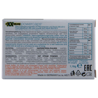 Exxtreme capsules puissance man 2 unités – HOT