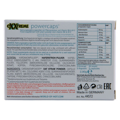 Exxtreme capsules puissance man 5 unités – HOT