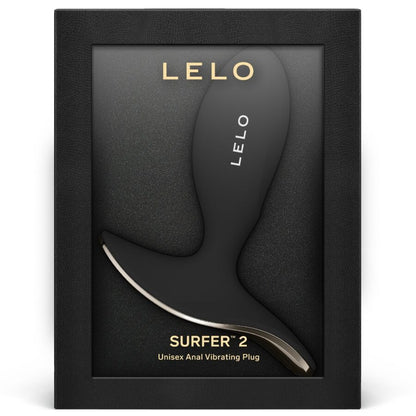 Vibrateur surfer 2 plug vibrant anal unisexe noir – Lelo
