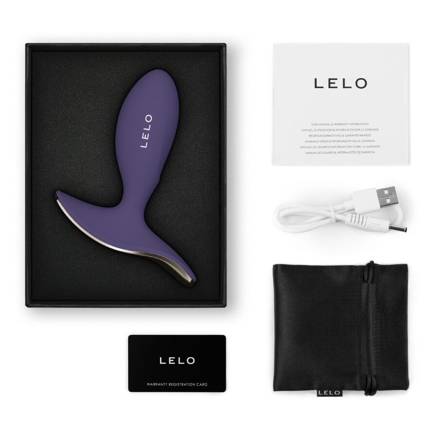 Vibrateur surfer 2 plug vibrant anal unisexe cyber violet – Lelo