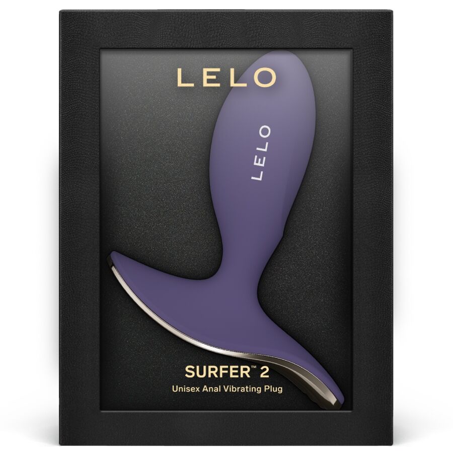 Vibrateur surfer 2 plug vibrant anal unisexe cyber violet – Lelo