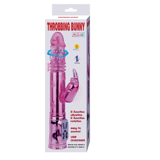 BAILE - PINK Crawling ROTATOR THROBBING BUNNY