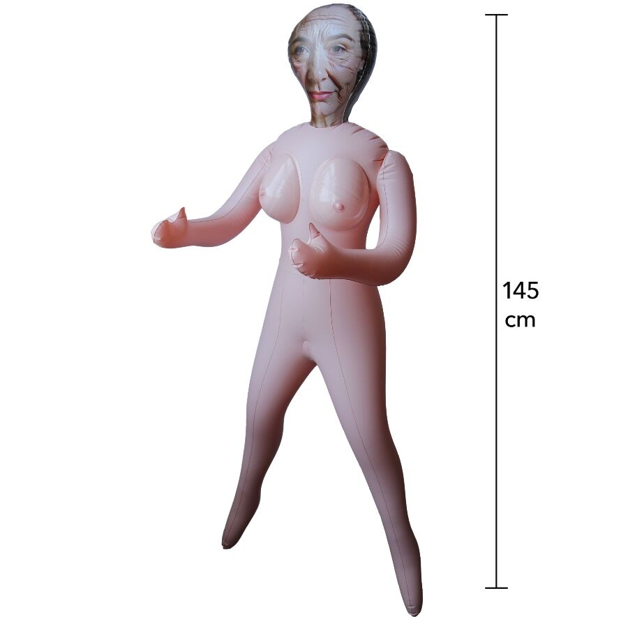 Horny granny mamie coquine poupée gonflable 145 cm – Hidden Desire