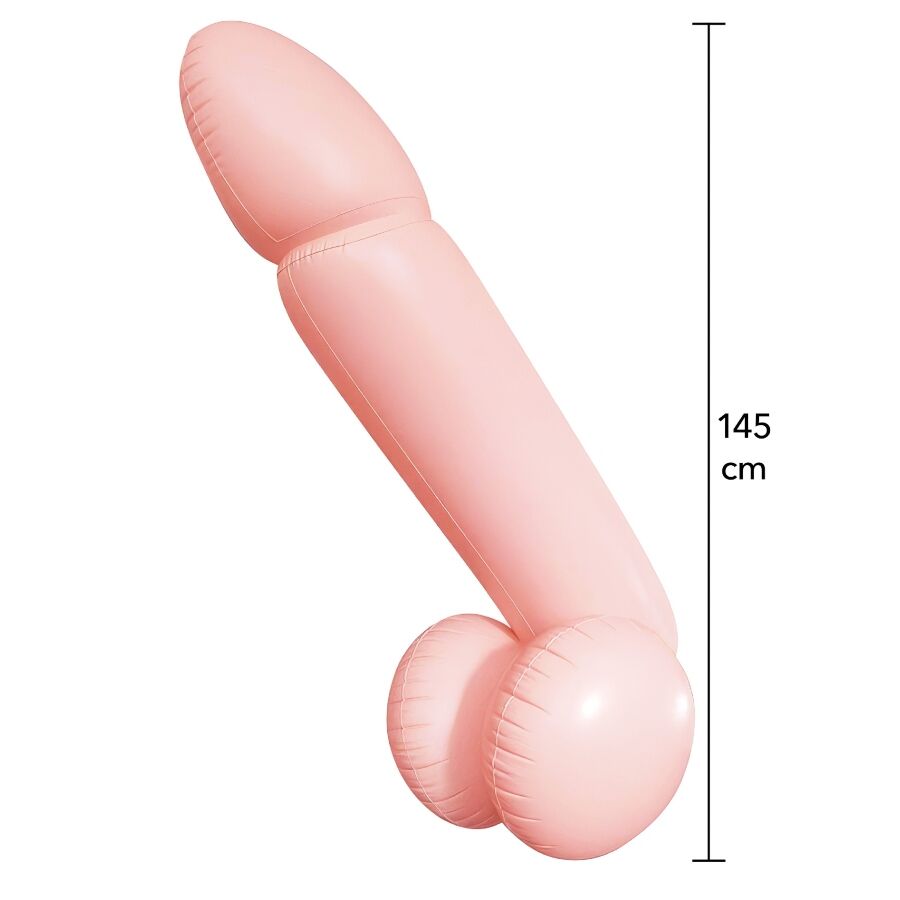 Pénis gonflable géant willy 145 cm – Hidden Desire