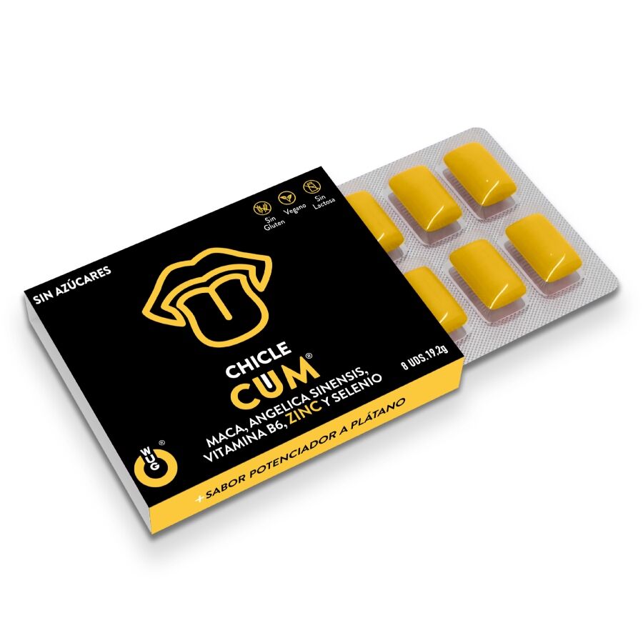 Augmentateur de sperme et rehausseur de saveur de sperme à la banane 1 x 8 unités – Wug Sex
