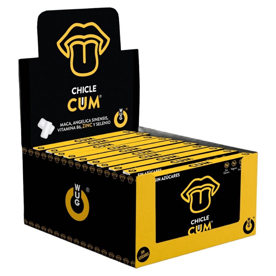 Augmentateur de cum & rehausseur de saveur de sperme à la banane | présentoir 12 x 8 unités
