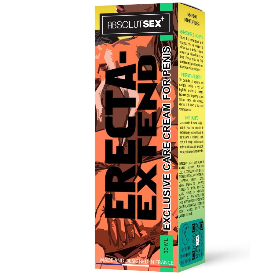 Erecta extend crème retardante et rafraîchissante 40ml – Ruf