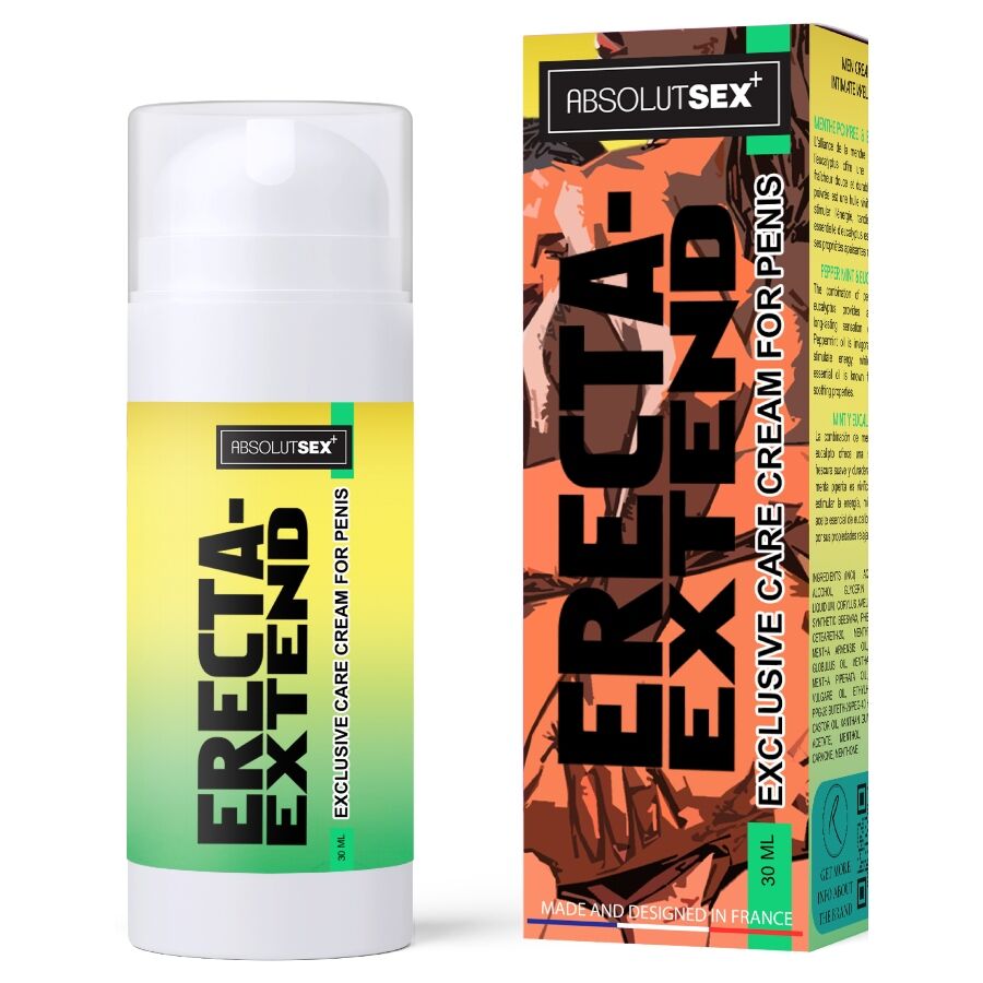 Erecta extend crème retardante et rafraîchissante 40ml – Ruf